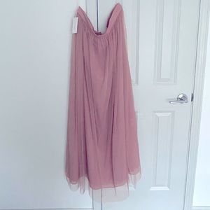 Tulle and Chantilly Skirt